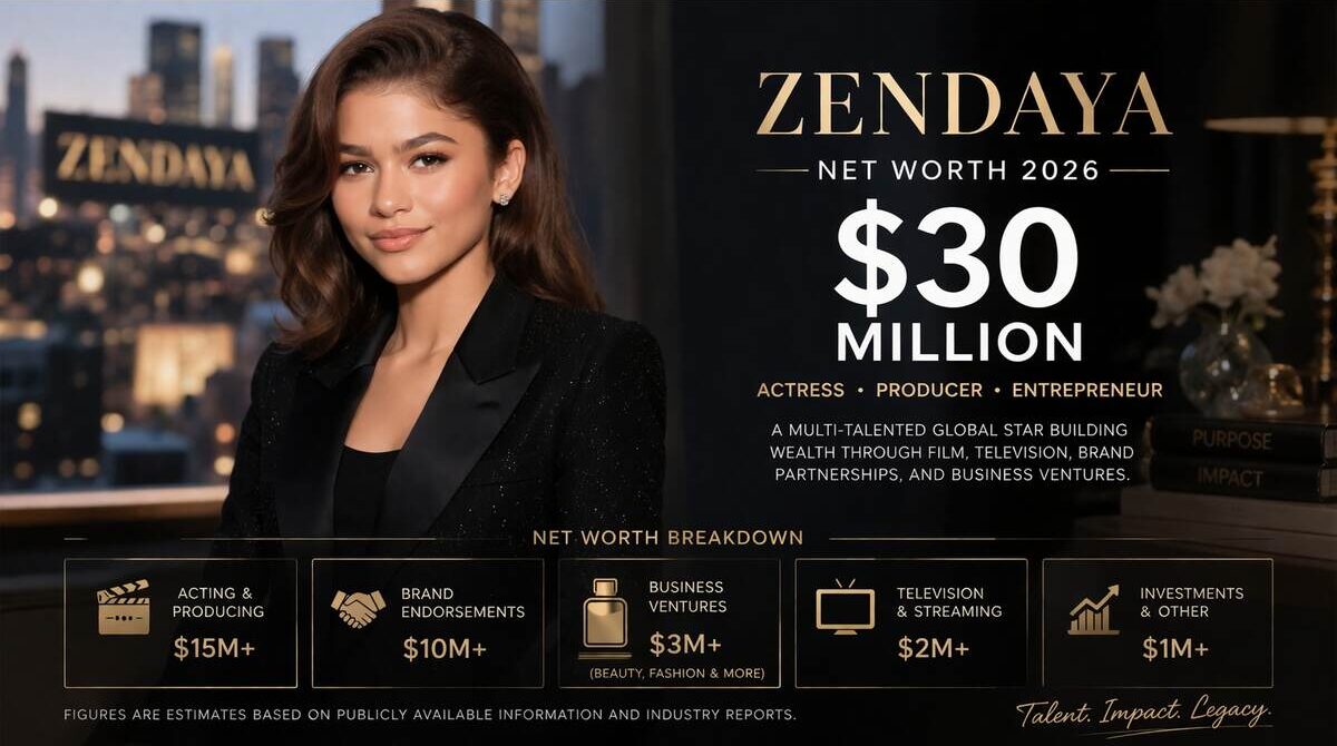 Zendaya Net Worth 2026: Shocking Earnings Revealed Lux Life!