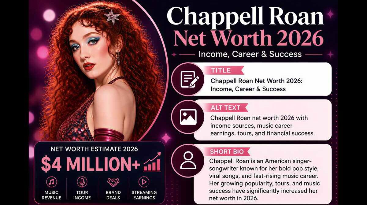 Chappell Roan Net Worth 2026 singer portrait