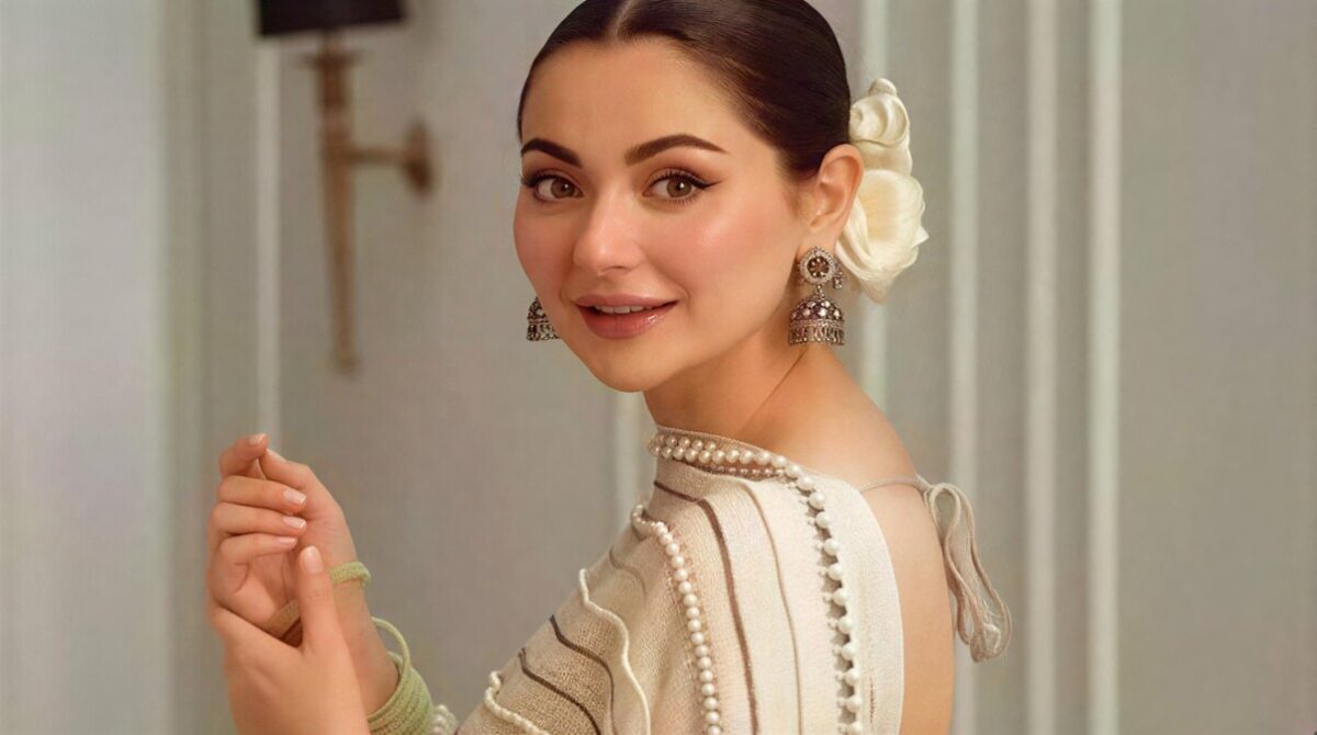 Pakistani actress Hania Aamir at a luxury fashion event