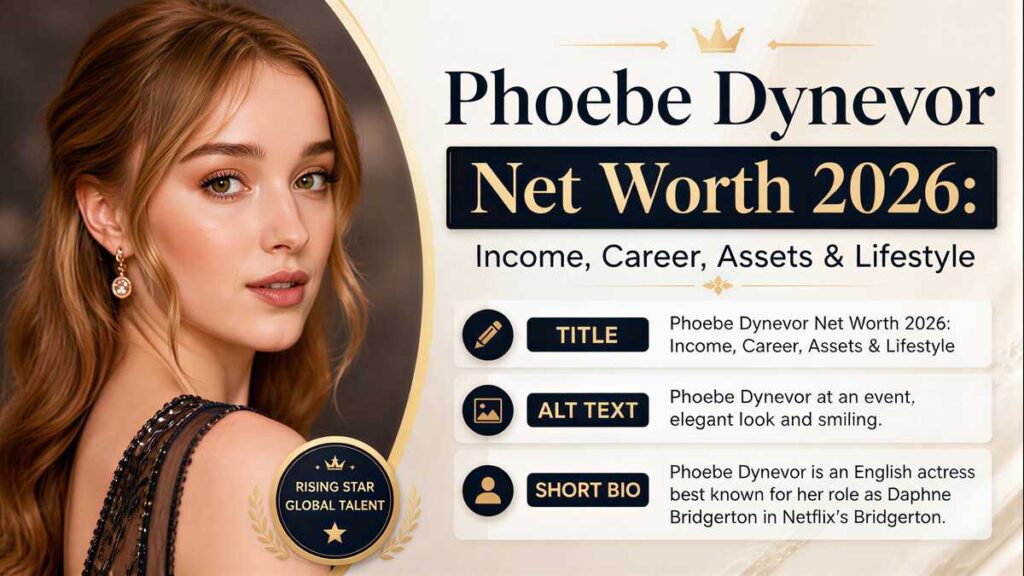 Phoebe Dynevor net worth 2026